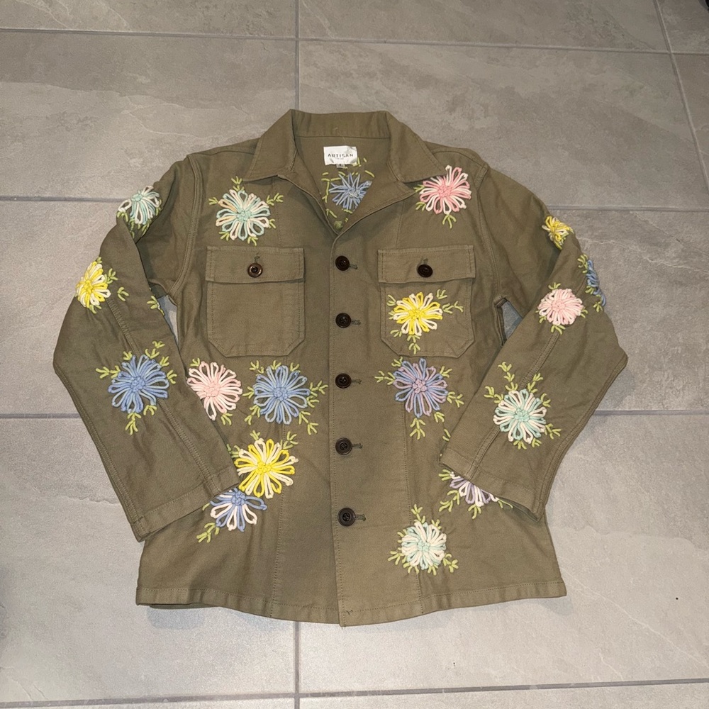 Artisan De Luxe Flower Jacket NWOT